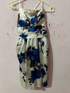 Floral Print Mini Dress