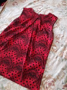 Red Polka Dot Tunic