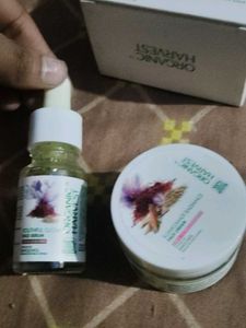 Organic Harvest Glow Face Serum And Cream