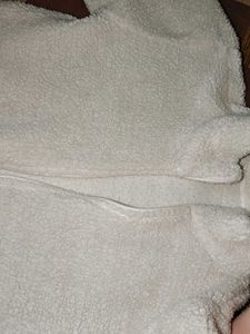 Cozy White Fleece Jacket