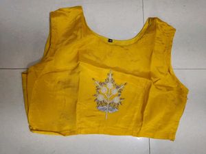 Yellow Handwork 3pec For Wedding