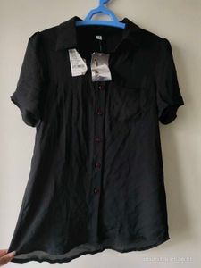 Black Shirt - 34 Bust, S size