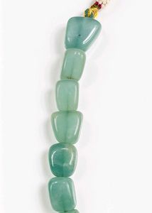 Aqua Jade precious Stone handmade Necklace