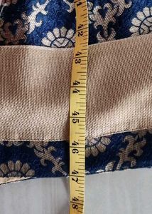 Elegant Blue &amp; Gold Kurta