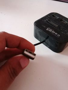 2 Usb Extender With Card Reader Inbuilt