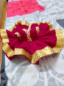Soft Velvet Fabric 4nm Thakur Ji Ki Poshak