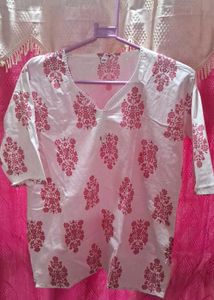 Floral Print Kurta