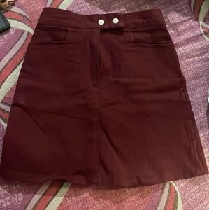 Shory Denim Skirt