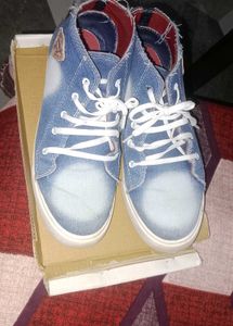 Stylish Denim Sneakers