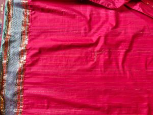Set of 2 Vintage Silk Sarees