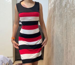 Comfortable Stripped Dress