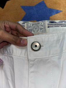 Stylish White Slim Fit Jeans