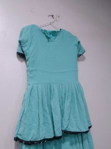 Cute Blue Party Dress