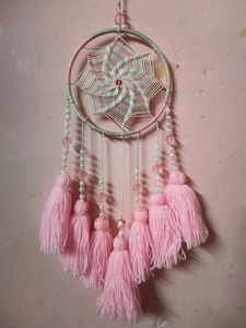 Handmade Spiral Tassels Dreamcatcher