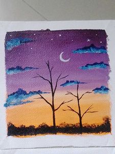 Original Pastel Landscape Art - Set of 6