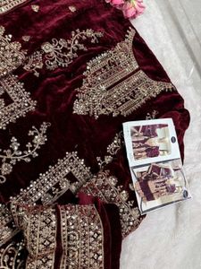 Elegant Maroon Suit