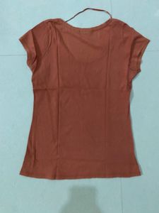 Orange Basic T-Shirt | Kiabi Korean Brand