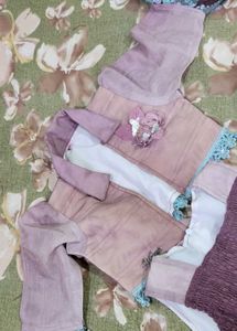 Vintage Lavender Cropped Jacket