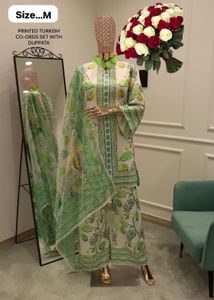 Stylish Turkish Co-ord Set with Dupatta