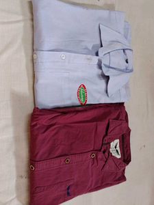 Shirts For Men Two In One Parcel