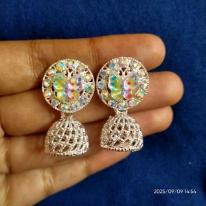 Butterfly Bling Earrings,  jhumka earring