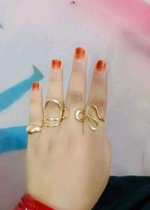 Gold Statement Rings