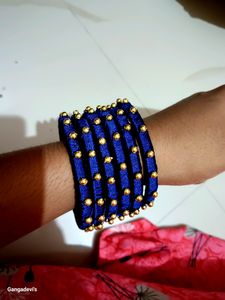 Blue 💙 Thread Bangles