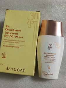 Ayuga 2% Chandanam Sunscreen SPF 50