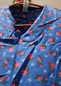 Blue Floral Dress