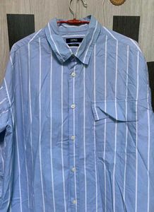 Spao brand orignal Striped Blue Shirt