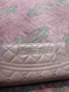 Chic Quilted Nude Wallet by Cisse Klare