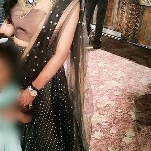 Elegant Black Lehenga Choli Set