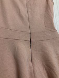 Ake Cream Sleeveless Dress