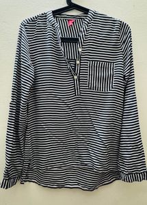 Striped Long Sleeve Top