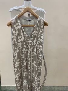 Beige Jumpsuit