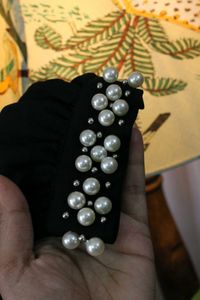 H&amp;M Pearl Black Dress