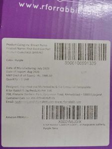 R for Rabbit Breast Pump