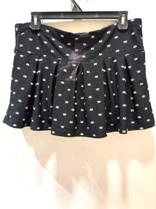 Black Mini Skirt with Short