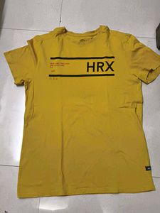 Yellow 🟡💛 Men's HRX Brand Tshirt 👕 Like New