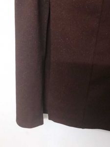 H&amp;M Brown Slit Skirt