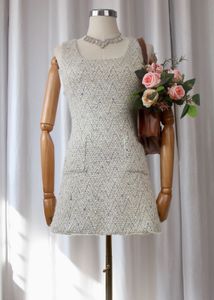 Chic Tweed Mini Dress
