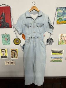 Light Denim Jumpsuit