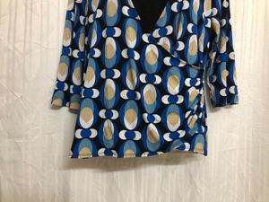 AB Studio Blue Top
