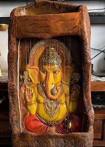 Water fountain with Ganesha Idol