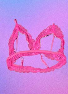 Hot Pink Free Size Bra
