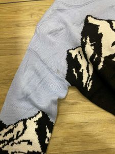 H&amp;M In­tar­sia-De­sign Sweater - Free Size