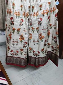 Fully Flared Floral Print Palazzo