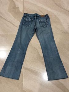 Y2K Low Waisted Flared Jeans