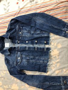 Zara Blue Denim Jacket