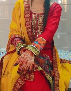 Embroidery Ethnic Suit